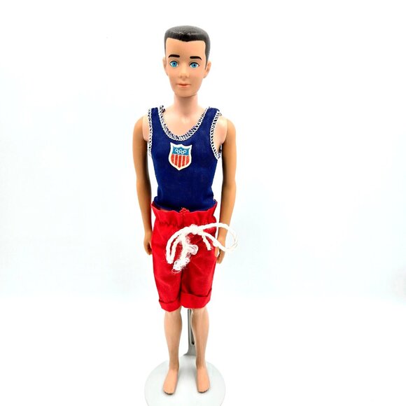 Barbie Ken Doll #1020 1965-1967 Bendable Legs Mattel Read - Picture 1 of 16